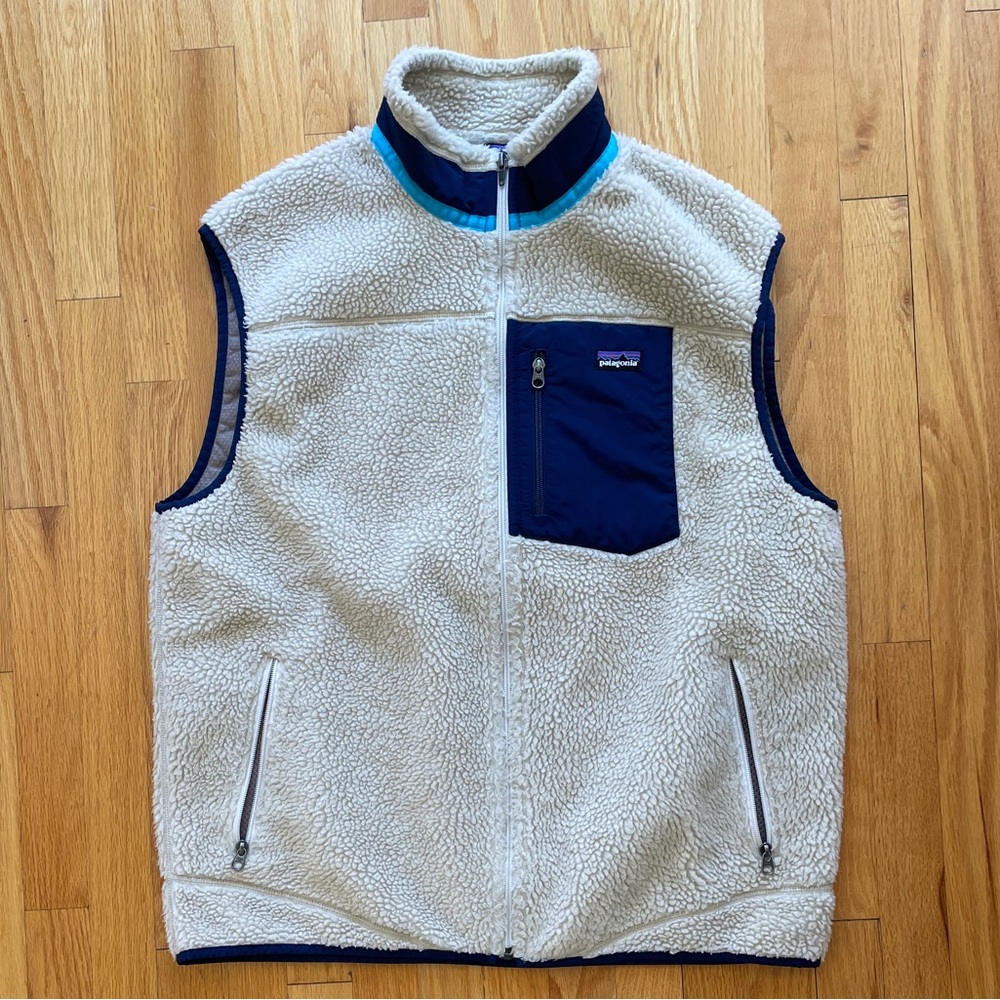 Patagonia men’s Synchilla vest, excellent used condition, size XL